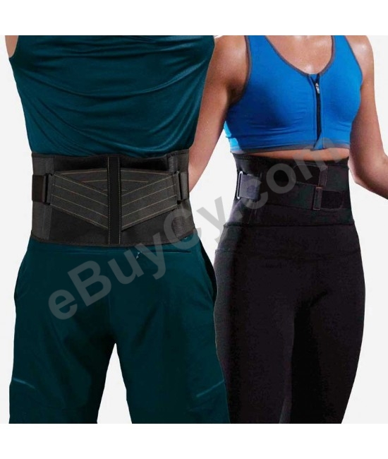 Copper Fit Men's Rapid Relief Back Support Brace with Hot/Cold